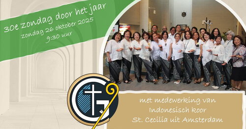 Eucharistieviering zondag 26 oktober