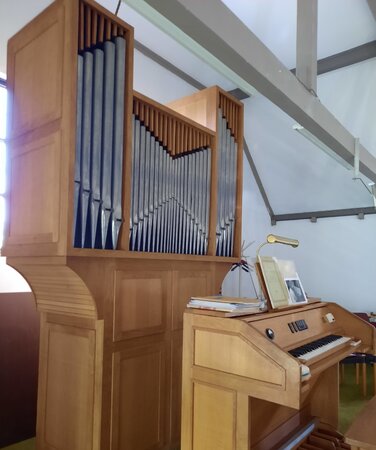 Inzegening nieuwe orgel Spaarndam