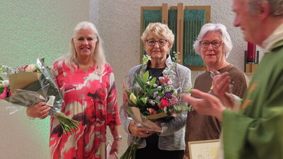 Jubilarissen St. Caecilia Halfweg