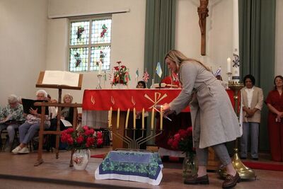 Vreemde talen in de St. Augustinuskerk