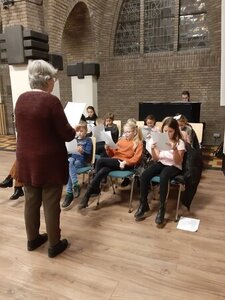 Repetitie kinderkoor