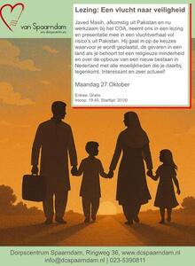 Presentatie over het vluchtverhaal van een Pakistaanse familie